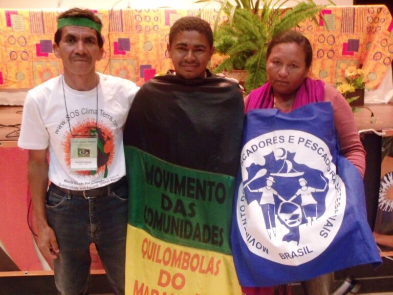 Representantes de povos tradicionais