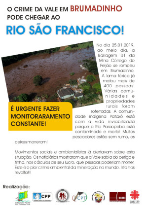 Capa Folder Brumadinho